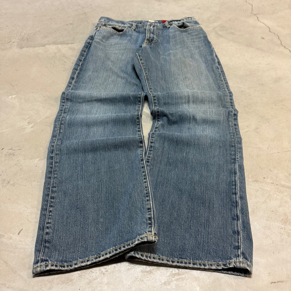 Vintage y2k Baggy x2 Boot Cut Denim Jeans